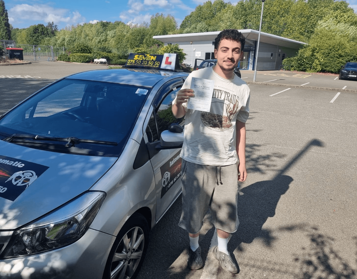 Recent pass - Congratulations to James!